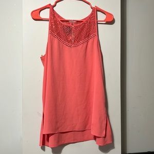 Tank top, Color: Pink, Size: Large